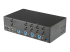 StarTech.com StarTech.com 4-Port Dual Monitor HDMI KVM Switch with Audio & USB 3.0 hub - Høyre vinkel