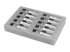 StarTech.com 10 pack HPE J4858C Compatible SFP Module, 1000BASE-SX, 1GbE Multi Mode (MMF) Fiber Optic Transceiver, 1 Gigabit Ethernet SFP, LC Connector, 550m, 850nm, DDM, HPE 1400, 1700, 1820 - Høyre vinkel