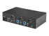 StarTech.com 2 Port DisplayPort KVM Switch, 4K 60Hz, Single Display, Dual Port UHD DP 1.2 USB KVM Switch with Integrated USB 3.0 Hub and Audio, Dell, HP, Apple, Lenovo, TAA Compliant - Tilbake