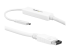 StarTech.com 9.8ft/3m USB C to DisplayPort 1.2 Cable 4K 60Hz, USB-C to DisplayPort Adapter Cable HBR2, USB Type-C DP Alt Mode to DP Monitor Video Cable, Compatible w/ Thunderbolt 3, White - Nærbilde