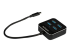 StarTech.com 4-Port USB C Hub, USB-C to 4x USB-A Ports, SuperSpeed 10Gbps USB 3.1/USB 3.2 Gen 2 Type-C Hub, USB Bus Powered, Portable/Compact USB-C to USB Adapter Hub for Laptop, Aluminum - Høyre vinkel