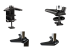 StarTech.com Desk Mount Monitor Arm for Single VESA Display up to 32" or 49" Ultrawide 8kg/17.6lb, Full Motion Articulating & Height Adjustable w/ Cable Management, C-Clamp, Grommet Mount - Flere vinkler