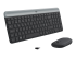 Logitech Slim Wireless Combo MK470 - Venstre vinkel