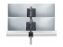 StarTech.com Desk Mount For 2x Vertically Stacked Monitors, Dual 49", TAA - Tilbake