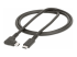 StarTech.com 3ft (1m) Rugged Right Angle USB-C Cable, USB 10 Gbps, USB C to C Data Transfer Cable, 4K 60Hz DP Alt Mode, 100W Power Delivery - Høyre vinkel
