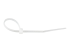 StarTech.com 10cm(4") Cable Ties, 2mm(1/16") wide, 22mm(7/8") Bundle Diameter, 8kg(18lb) Tensile Strength, Nylon Self Locking Zip Ties with Curved Tip, 94V-2/UL Listed, 100 Pack, White - Topp