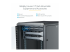 StarTech.com 18U 19" Server Rack Cabinet, 4 Post Adjustable Depth (6-32")Locking Knock Down Network/Computer Equipment Enclosure, Mobile with Glass Door & Casters, HP ProLiant ThinkServer - Nærbilde