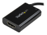 StarTech.com USB C to HDMI 2.0 Adapter with Power Delivery, 4K 60Hz USB Type-C to HDMI Display/Monitor Video Converter, 60W PD Pass-Through Charging Port, Thunderbolt 3 Compatible, Black - Nærbilde