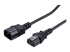LinkIT - Strømkabel - IEC 60320 C13 til IEC 60320 C14 - Høyre vinkel