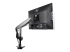 StarTech.com Desk Mount Monitor Arm for Single VESA Display up to 32" or 49" Ultrawide 8kg/17.6lb, Full Motion Articulating & Height Adjustable w/ Cable Management, C-Clamp, Grommet Mount - Tilbake