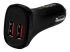 StarTech.com Dual Port USB Car Charger - Høyre vinkel