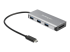 StarTech.com 3 Port 10Gbps USB C Hub with SD Card Reader, 3x USB-A & 1x SD Slot, Portable USB 3.1/3.2 Gen 2 Type C Adapter Hub, Laptop Hub, USB Bus Powered, Thunderbolt 3 Compatible - Venstre vinkel