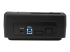 StarTech.com USB 3.1 (10Gbps) Single-Bay Dock for 2.5"/3.5" SATA SSD/HDD - Tilbake