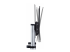 StarTech.com Rolling TV Cart/Stand On Wheels, Up to 100inch/220lb Screens - Venstre side