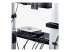 StarTech.com Rolling TV Cart/Stand On Wheels, Up to 100inch/220lb Screens - Nærbilde