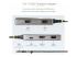 StarTech.com USB-C Multiport Adapter, 4K 60Hz HDMI, HDR, 3-Port USB Hub, 100W Power Delivery Pass-Through, USB Type C Mini Docking Station, Certified Works with Chromebook - Flere vinkler