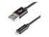 StarTech.com 1m (3ft) Black Apple 8-pin Lightning Connector to USB Cable for iPhone / iPod / iPad - Venstre vinkel