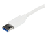 StarTech.com USB 3.0 to Gigabit Ethernet Adapter NIC w/ USB Port (White) - Nærbilde