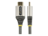 StarTech.com 3ft (1m) Premium Certified HDMI 2.0 Cable with Ethernet, High Speed Ultra HD 4K 60Hz HDMI Cable HDR10, ARC, HDMI Cord For Ultra HD Monitors, TVs, Displays, w/ TPE Jacket - Fremsiden