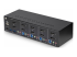 StarTech.com 4-Port Dual-Monitor DisplayPort KVM Switch, 4K 60Hz, 2x USB 5Gbps Hub Ports, 2x USB 2.0 HID Ports, Hotkey and Push-Button Switching, TAA Compliant - Høyre vinkel
