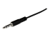StarTech.com 2m Slim 3.5mm Stereo Extension Audio Cable - Høyre vinkel