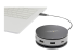 StarTech.com USB C Multiport Adapter, USB 3.1 Gen 2 10Gbps Type-C Mini Dock with 4K 60Hz HDMI/DisplayPort or 1080p VGA, 75W PD Passthrough, 3-Port USB Hub, GbE, Mobile Docking Station - Venstre vinkel