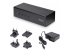 StarTech.com 4-Port Dual-Monitor DisplayPort KVM Switch, 4K 60Hz, 2x USB 5Gbps Hub Ports, 2x USB 2.0 HID Ports, Hotkey and Push-Button Switching, TAA Compliant - Høyre vinkel