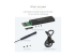 StarTech.com M.2 SSD Aluminum Enclosure to USB 3.0 (5Gbps) with UASP - Venstre vinkel