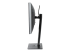 StarTech.com Free Standing Single Monitor Mount, Height Adjustable Monitor Stand, For VESA Mount Displays up to 32" (15lb/7kg), Ergonomic Monitor Stand for Desk, Tilt/Swivel/Rotate, Black - Høyre side