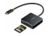 StarTech.com USB-C SD Express Card Reader, USB 10Gbps, Portable Memory Card Reader, USB Type-C to Secure Digital 7.1 Adapter, Works with Any Operating System - Høyre vinkel