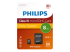Philips FM08MP45B - Flashminnekort (microSDHC til SD-adapter inkludert) - Fremsiden