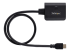 StarTech.com 2-Port HDMI Splitter, 4K 60Hz HDMI 2.0 Video, 4K HDMI Splitter 1 In 2 Out, 1x2 HDMI Display/Output Splitter, HDR/HDCP - Venstre vinkel