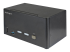StarTech.com 2 Port Triple Monitor DisplayPort KVM Switch, 4K 60Hz UHD HDR, Desktop 4K DP 1.2 KVM with 2 Port USB 3.0 Hub (5Gbps) & 4x USB 2.0 HID Ports, Audio, Hotkey Switching, TAA - Høyre vinkel