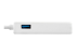 StarTech.com USB 3.0 to Gigabit Ethernet Adapter NIC w/ USB Port (White) - Topp