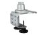StarTech.com Desk Mount Quad Monitor Arm, Premium Articulating VESA 4 Monitor Mount 2x2 up to 27", Ergonomic Height Adjustable Pole Mount, Tilt/Swivel/Rotate, C-Clamp/Grommet, Silver - Nærbilde