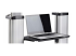 StarTech.com Rolling TV Cart/Stand On Wheels, Up to 100inch/220lb Screens - Nærbilde