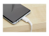 StarTech.com 1m USB C Charging Cable, Durable Fast Charge & Sync USB 2.0 Type C to USB C Laptop Charger Cord, TPE Jacket Aramid Fiber M/M 60W White, Samsung S10, S20 iPad Pro MS Surface - Nærbilde
