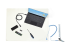 StarTech.com 11x18in Anti Static Mat, ESD Mat for Electronics Repair, Anti Static Desk Mat w/Detachable Grounding Wire, ANSI/ESD S 4.1 Compliant, Flexible Thermoplastic Work Mat/Pad - Topp