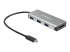 StarTech.com 3 Port 10Gbps USB C Hub with SD Card Reader, 3x USB-A & 1x SD Slot, Portable USB 3.1/3.2 Gen 2 Type C Adapter Hub, Laptop Hub, USB Bus Powered, Thunderbolt 3 Compatible - Høyre vinkel