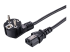 LinkIT - Strømkabel - IEC 60320 C13 til CEE 7/7 - Høyre vinkel