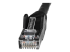 StarTech.com 100ft CAT6 Ethernet Cable, 10 Gigabit Snagless RJ45 650MHz 100W PoE Patch Cord, CAT 6 10GbE UTP Network Cable w/Strain Relief, Black, Fluke Tested/Wiring is UL Certified/TIA - Nærbilde