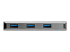 StarTech.com 3 Port 10Gbps USB C Hub with SD Card Reader, 3x USB-A & 1x SD Slot, Portable USB 3.1/3.2 Gen 2 Type C Adapter Hub, Laptop Hub, USB Bus Powered, Thunderbolt 3 Compatible - Venstre side