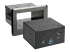 StarTech.com Conference Room Docking Station, Universal Laptop Dock, 4K HDMI, 60W Power Delivery, USB Hub, GbE, Audio, In-Table Connectivity Box For Huddle/Boardroom Collaboration Space - Venstre vinkel