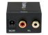 StarTech.com SPDIF Digital Coaxial or Toslink Optical to Stereo RCA Audio Converter - Høyre side