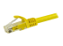 StarTech.com 100ft CAT6 Ethernet Cable, 10 Gigabit Snagless RJ45 650MHz 100W PoE Patch Cord, CAT 6 10GbE UTP Network Cable w/Strain Relief, Yellow, Fluke Tested/Wiring is UL Certified/TIA - Nærbilde