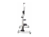 StarTech.com Rolling TV Cart/Stand On Wheels, Up to 100inch/220lb Screens - Venstre side