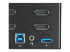 StarTech.com 2 Port Quad Monitor DisplayPort KVM Switch, 4K 60Hz UHD HDR, Desktop 4K DP 1.2 KVM with 2 Port USB 3.0 Hub (5Gbps) & 4x USB 2.0 HID Ports, Audio, Hotkey Switching, TAA - Nærbilde