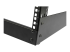 StarTech.com 4U 19" Desktop Open Frame Rack, 2 Post Free-Standing Network Rack Switch Depth for Patch Panel/Data/AV/IT/Communication/Studio/Computer Equipment 66lb Cap. w/ Cage Nuts/Screws - Nærbilde