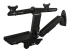 StarTech.com Wall Mount Workstation, Articulating Full Motion Standing Desk w/ Height Adjustable Dual VESA Monitor & Keyboard Tray Arm, Mouse/Scanner Holders, Ergonomic Wall Mounted Desk - Tilbake