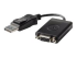Dell Display Port to VGA Adapter - Høyre vinkel